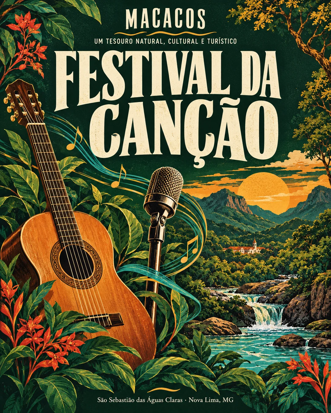 Cartaz do Festival da Canção